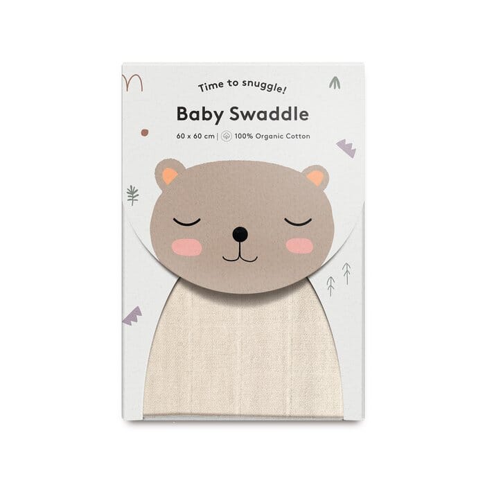 Musselina swaddle 60 cm oat Muslin Little Otja