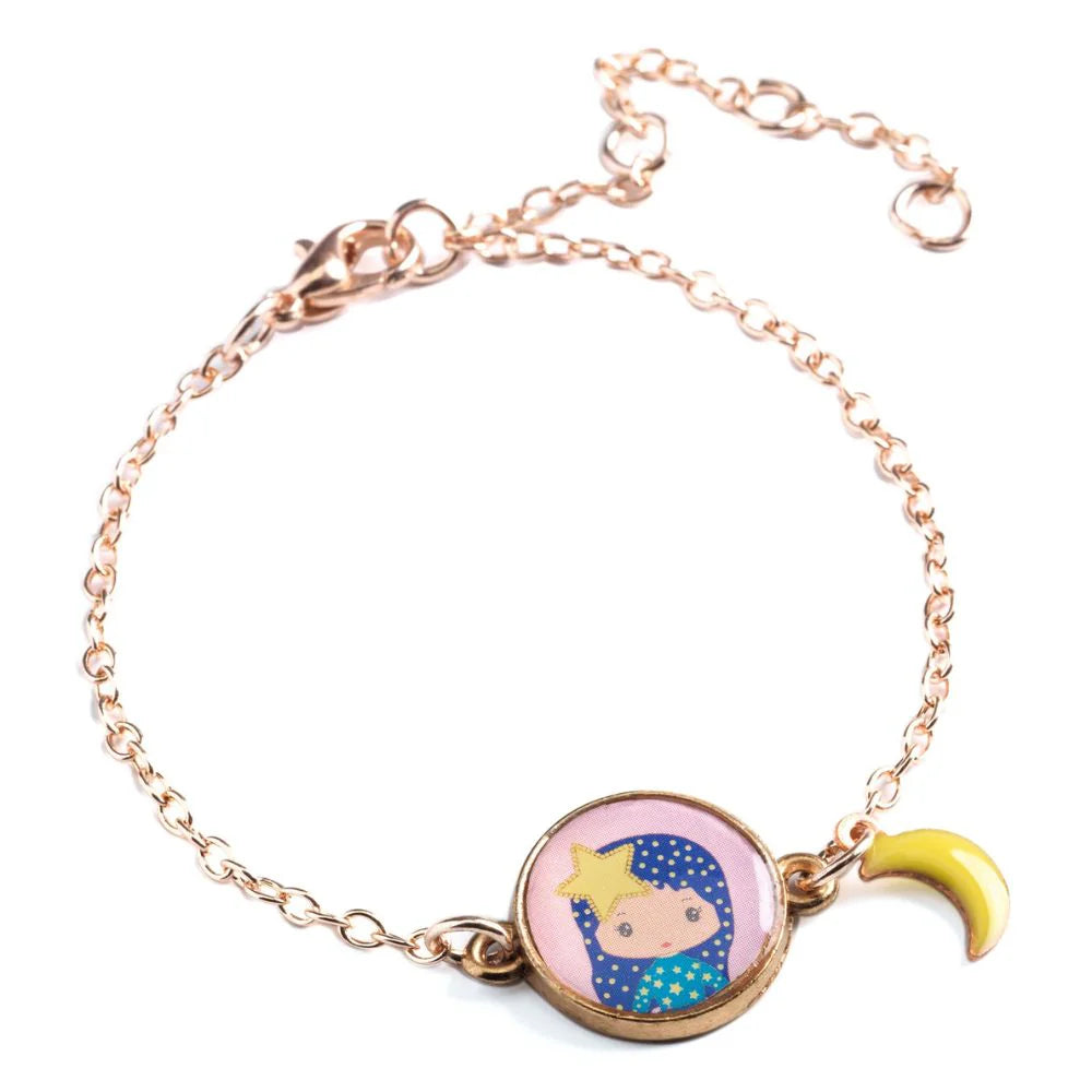 Pulseira com medalhão Luz