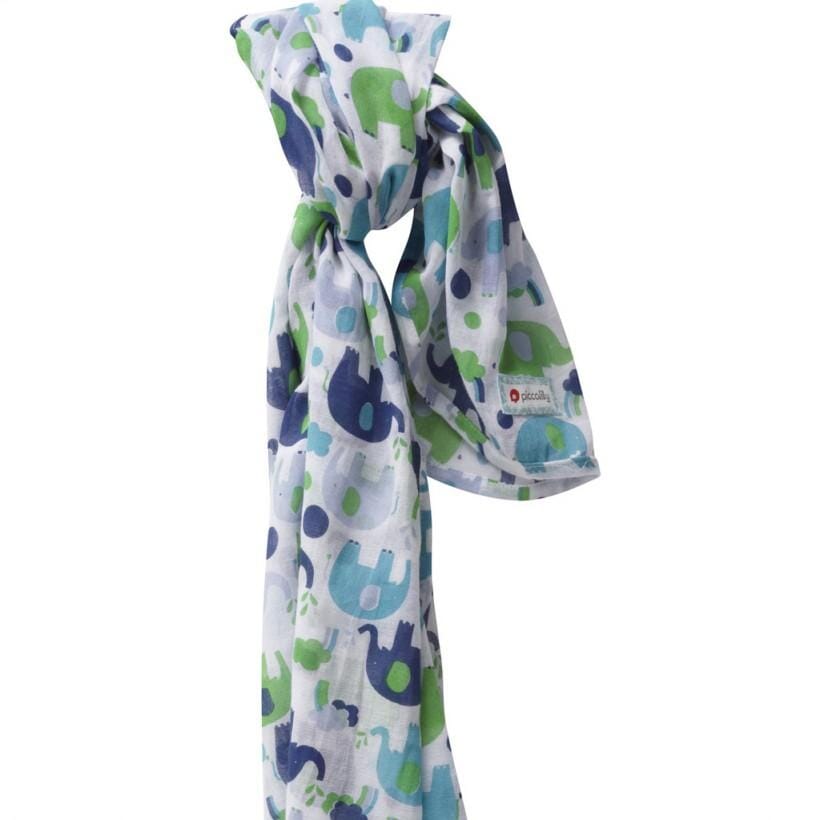 Musselina swaddle elefante 120 cm Muslin Piccalilly