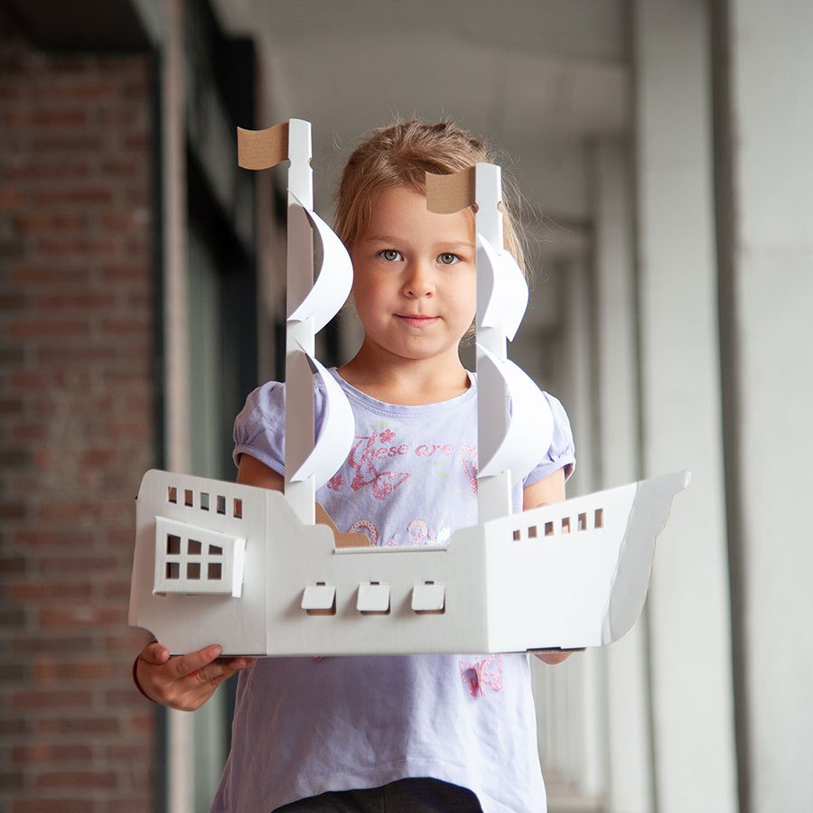 Barco de piratas grande