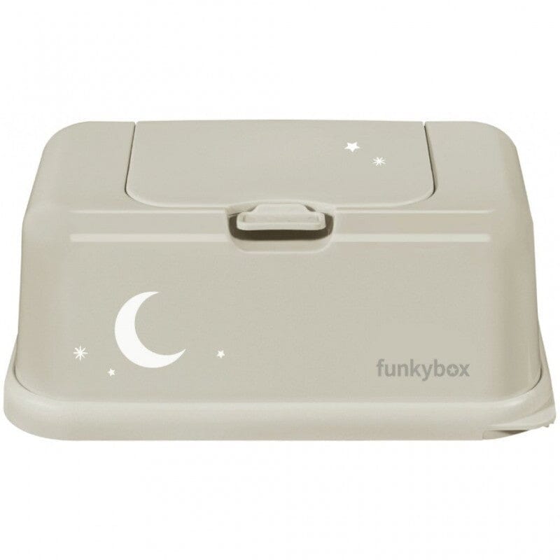Caixa para toalhitas bege Lua wipes cover FunkyBox