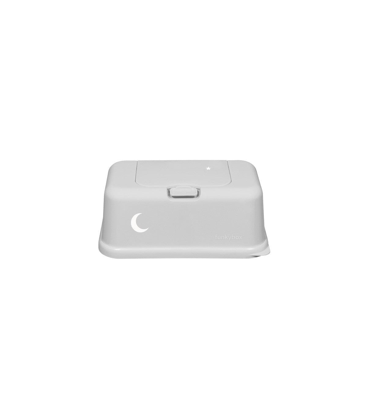 Caixa para toalhitas cinza Lua wipes cover FunkyBox