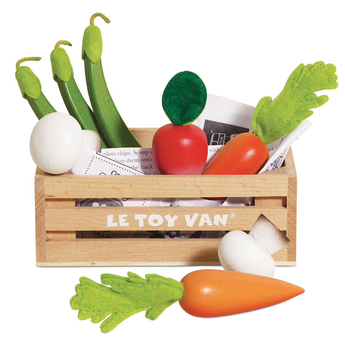 Caixa de vegetais