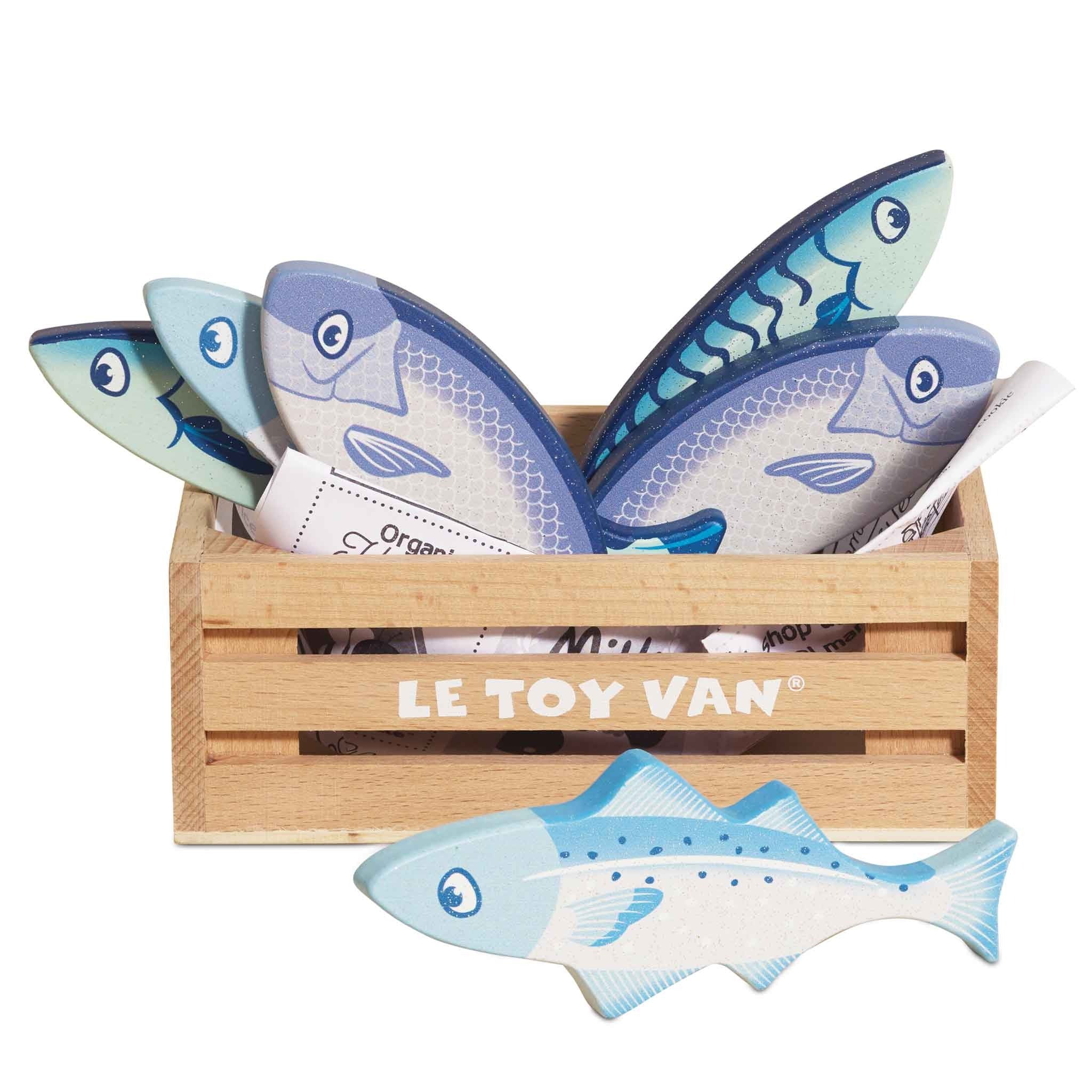 Caixa peixe fresco