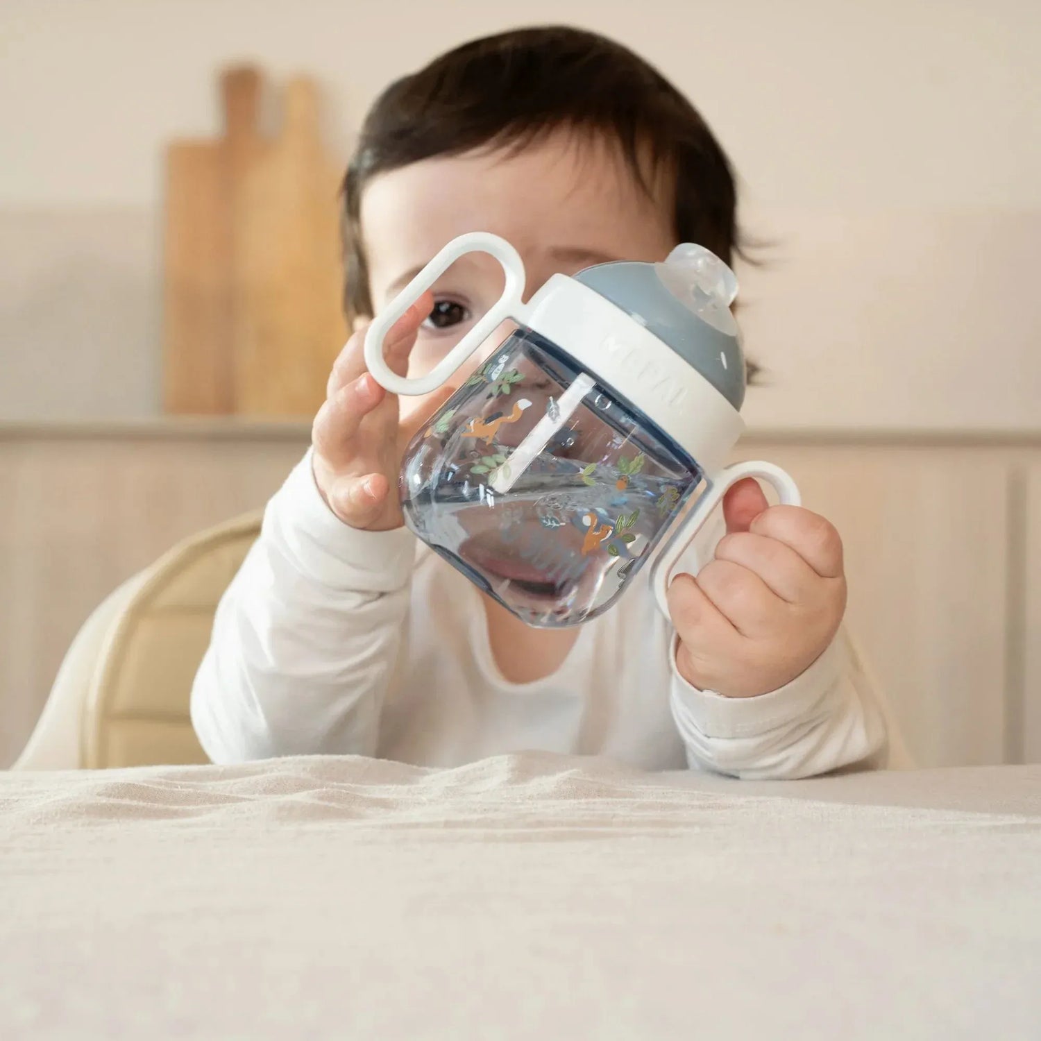 Copo anti-pingos Mio 200 ml Forest Friends