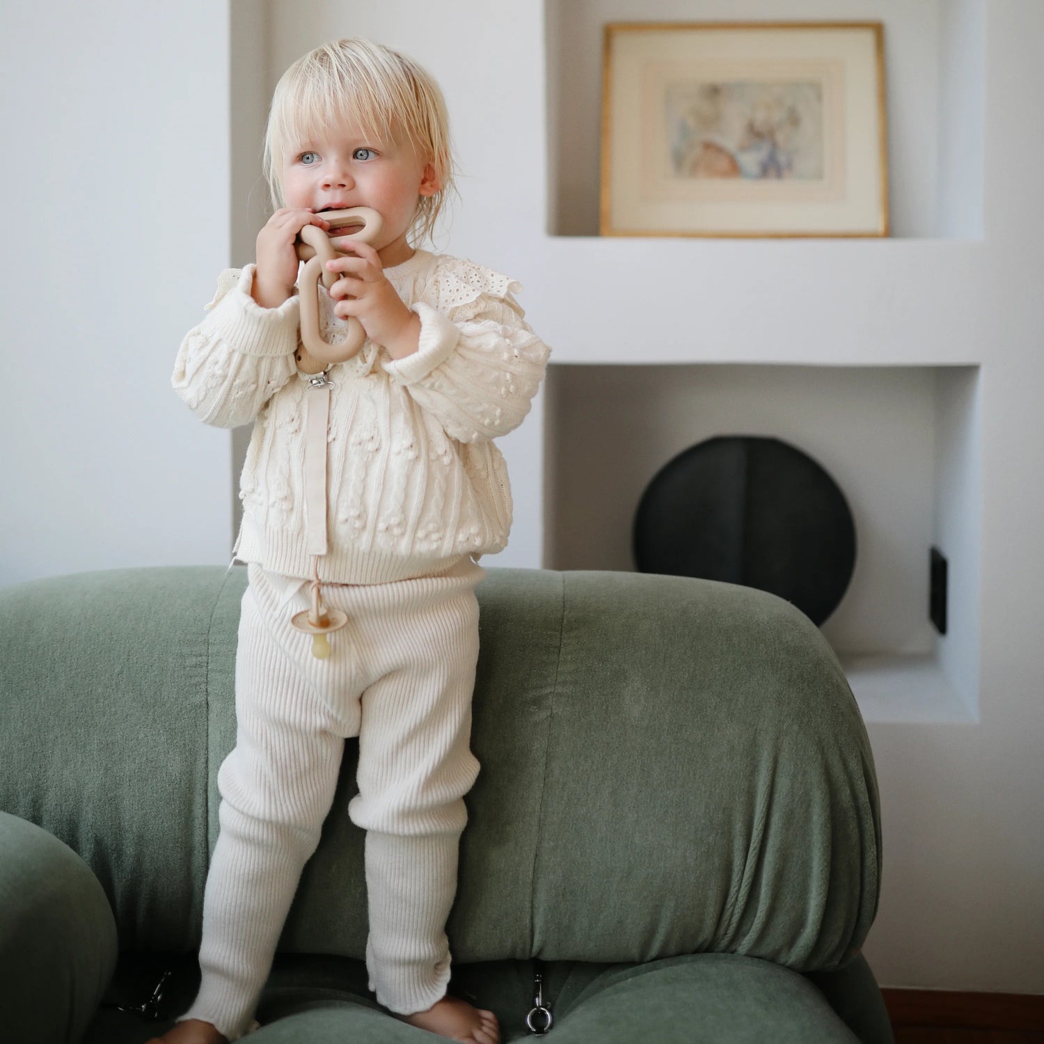 Mordedor aros natural