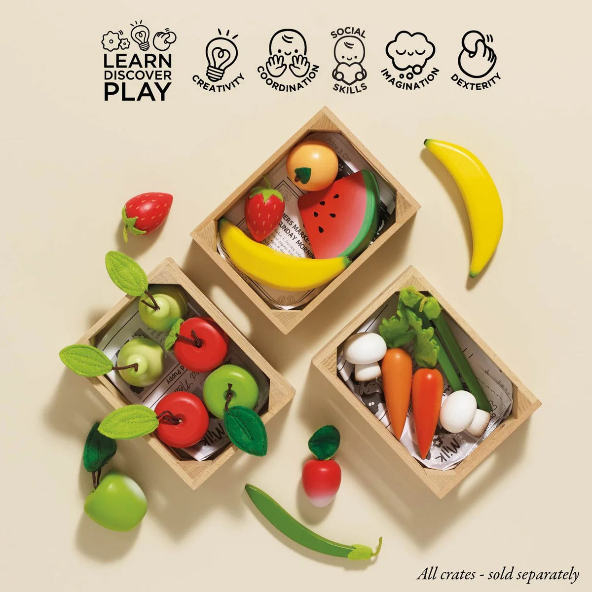 Caixa de vegetais