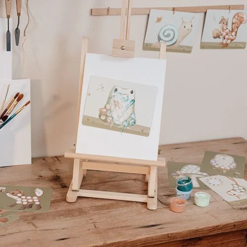Set pintar com os dedos - Forest Friends