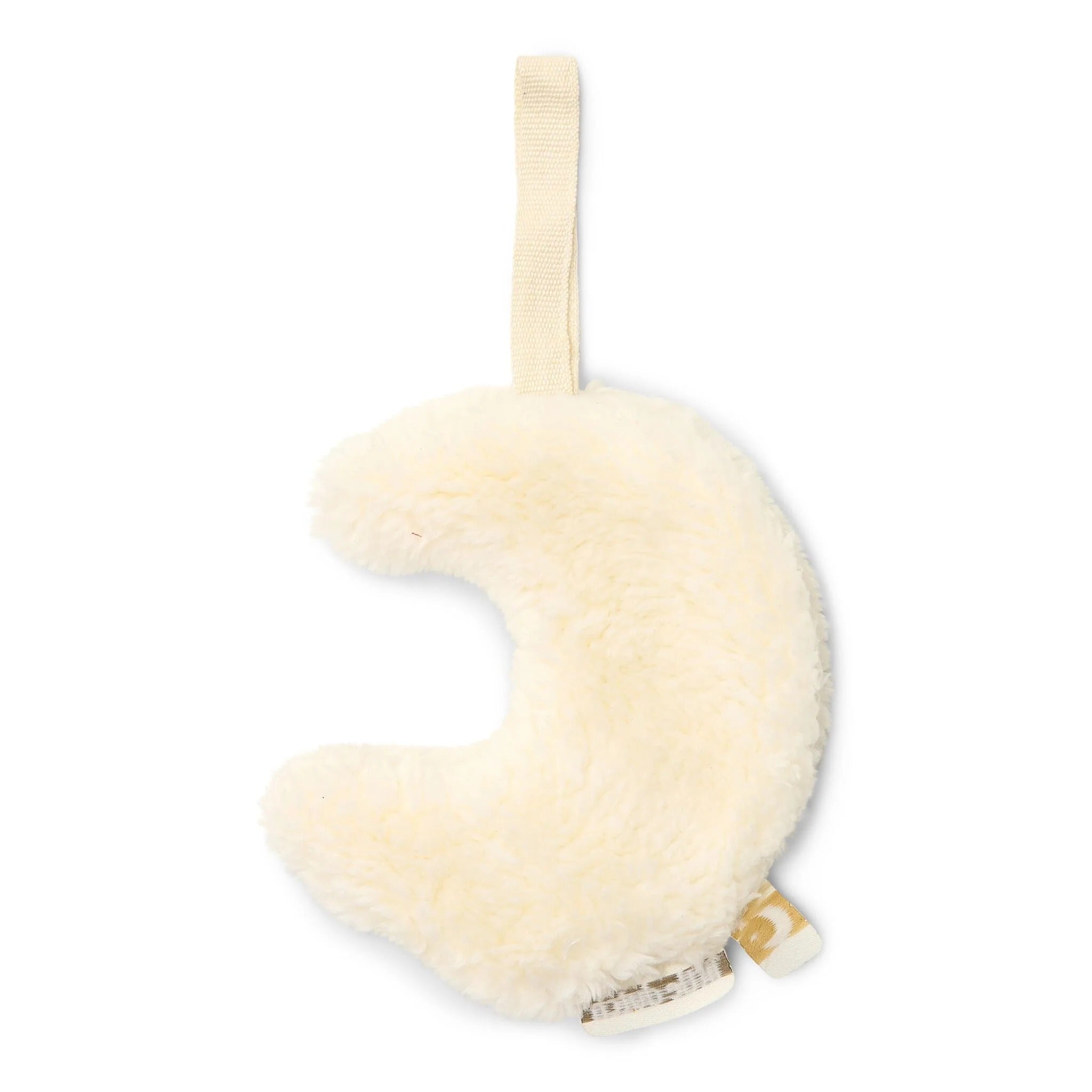 Paninho prende-chupeta Lua white