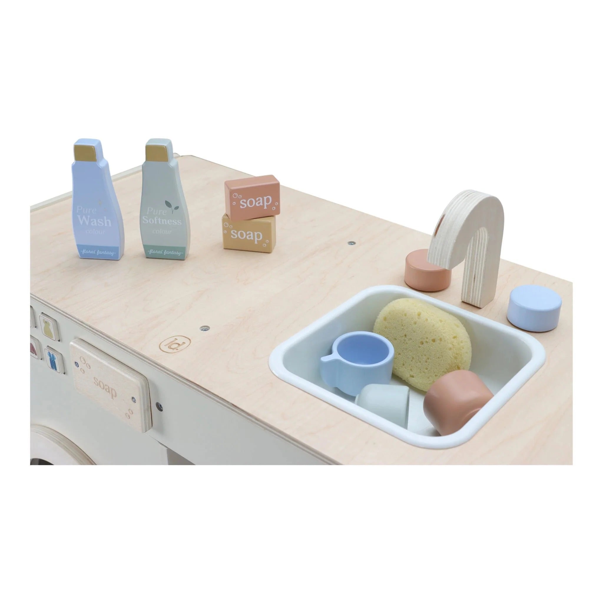 Máquina de lavar de madeira Essentials - edição limitada