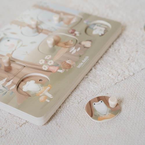 Puzzle com som Forest Friends