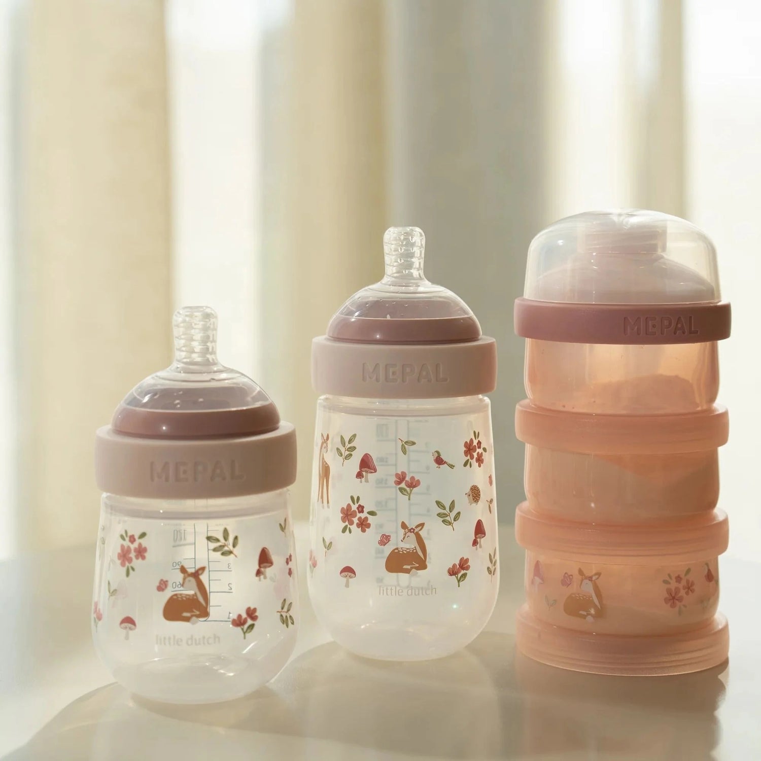 Torre Doseadora de Leite em Pó Mio 3 unid. – Fairy Garden