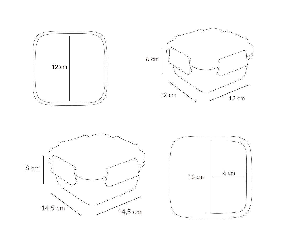 Lancheira grande Capuchinho Vermelho
