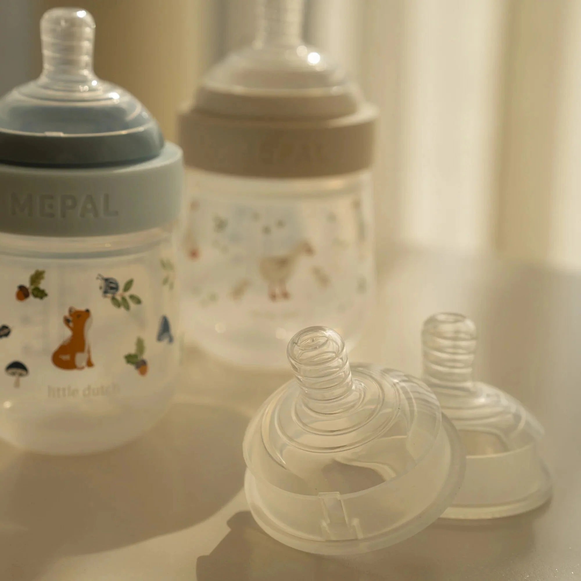 Conjunto de iniciação biberões Little Goose