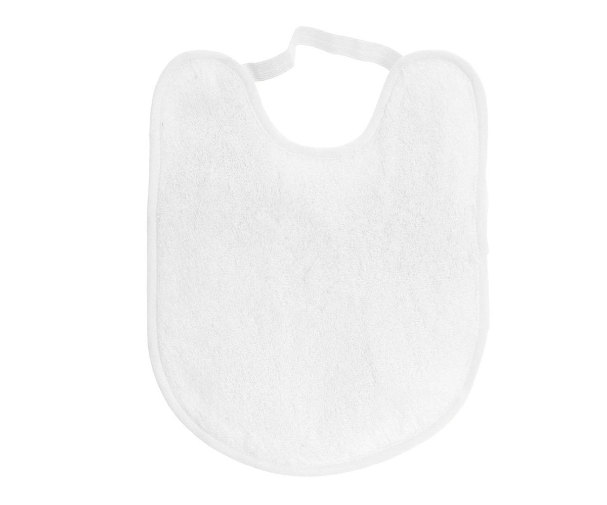 Pack 4 babetes toalha rosa/malva/sage/ivory