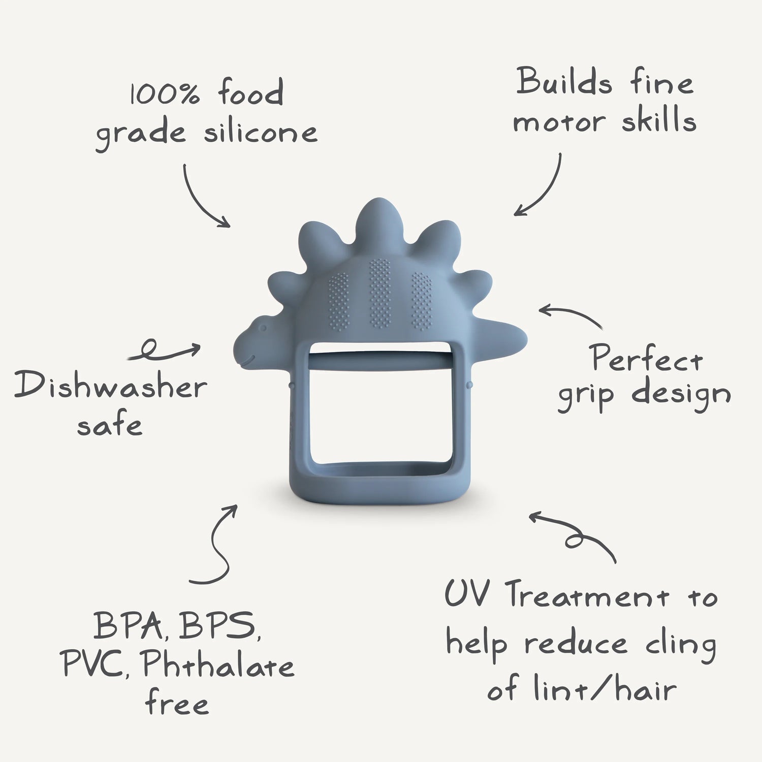 Mordedor no-drop dino