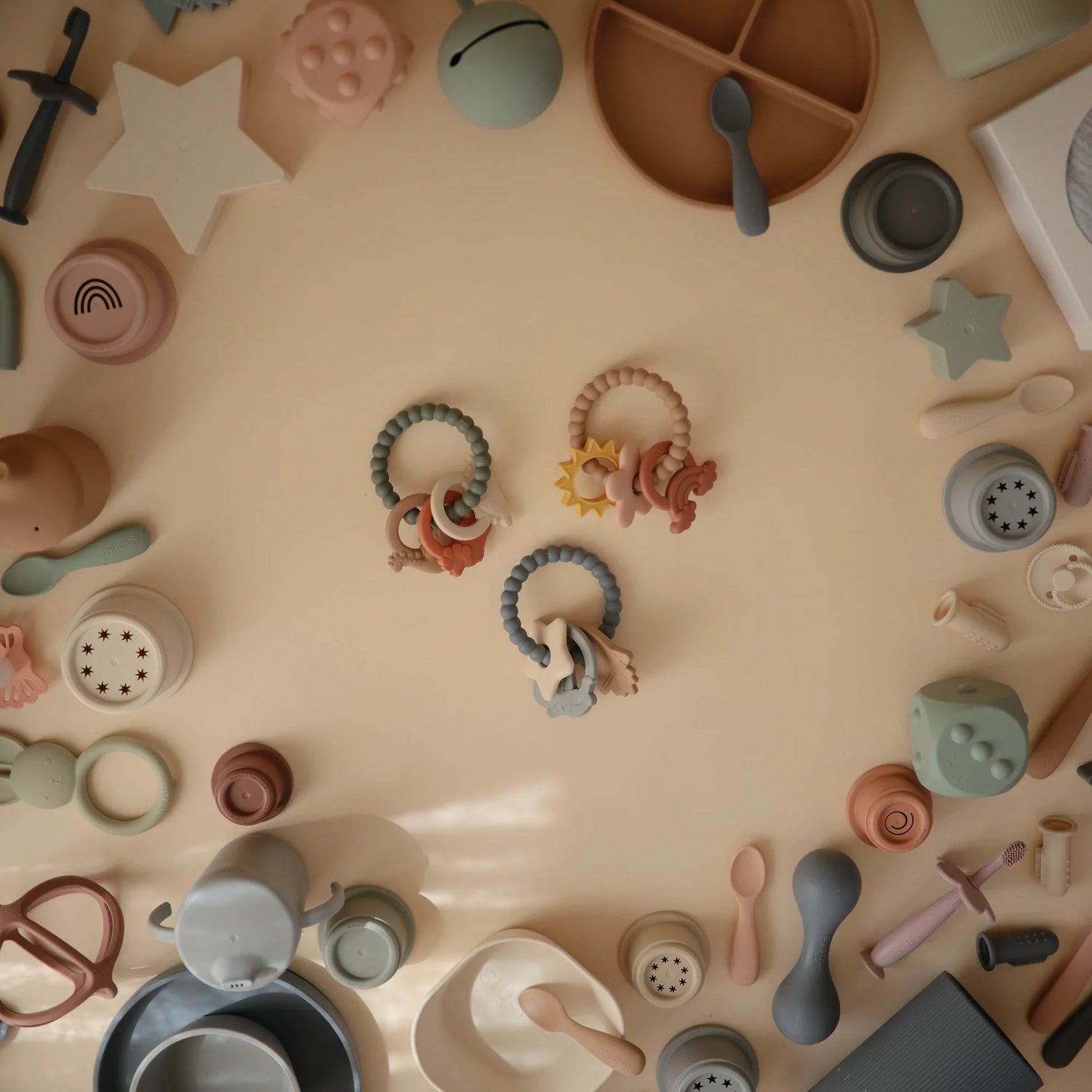 Mordedor anel espaço