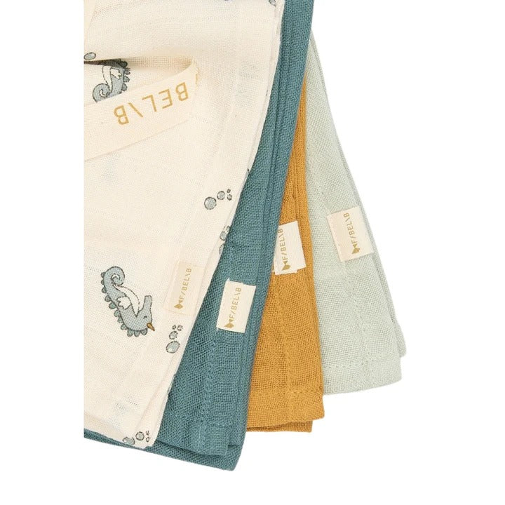 4 musselinas 60 cm under the sea