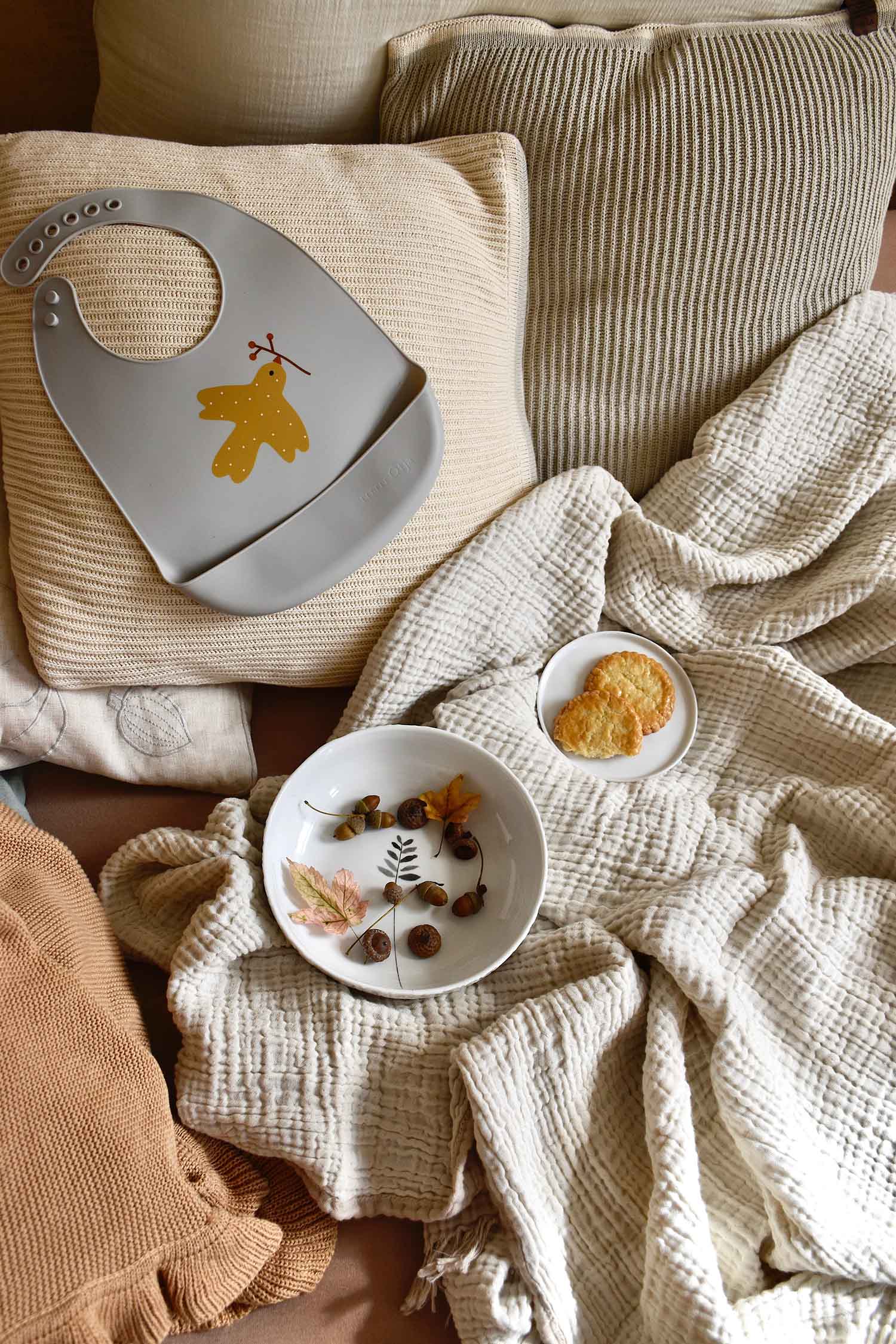 Babete de silicone little bird dinnerware Little Otja