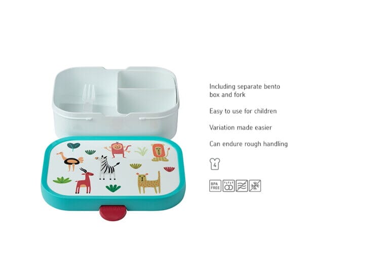 Lancheira animal friends dinnerware MEPAL