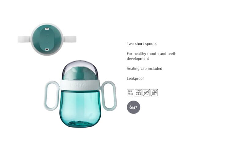 Copo anti-pingos Mio 200 ml turquesa Dinnerware MEPAL