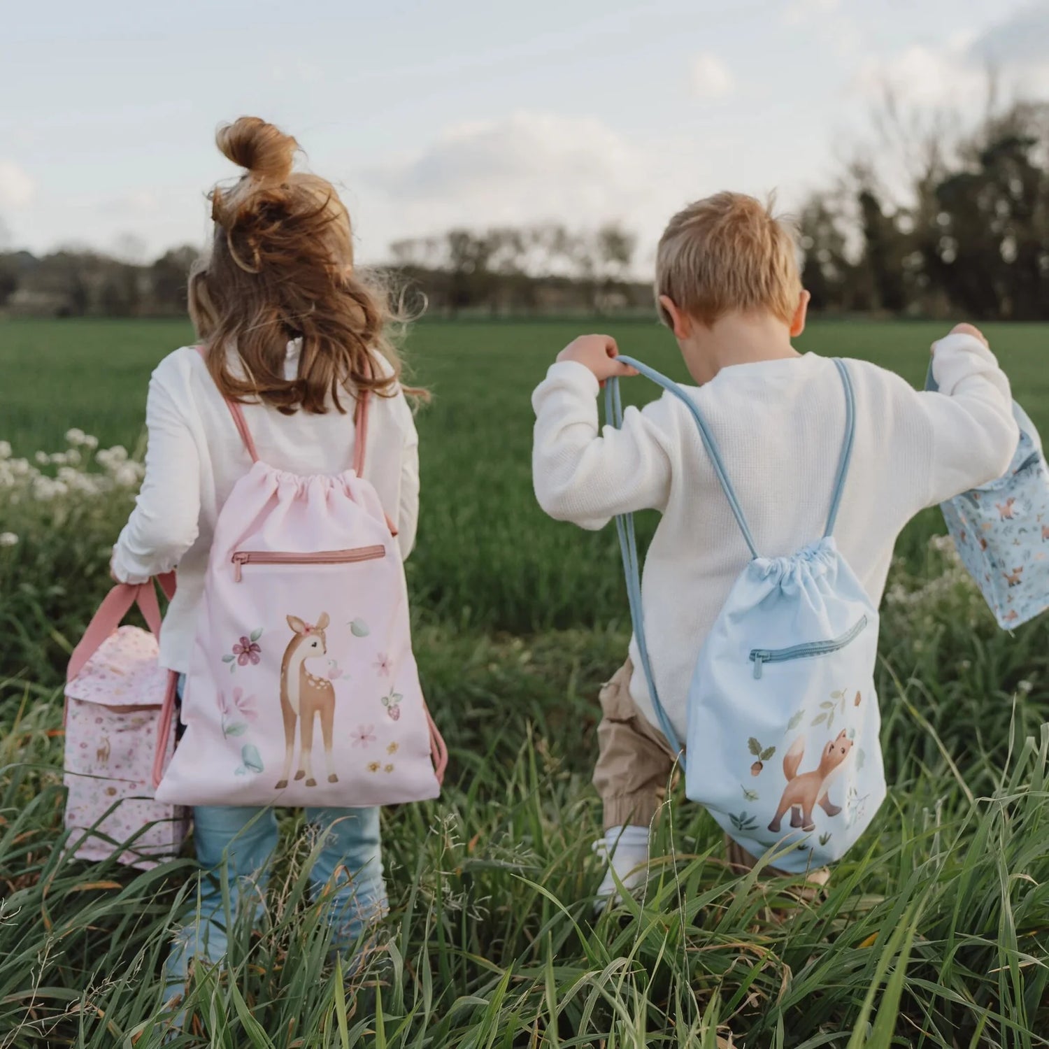 Saco-mochila forest friends