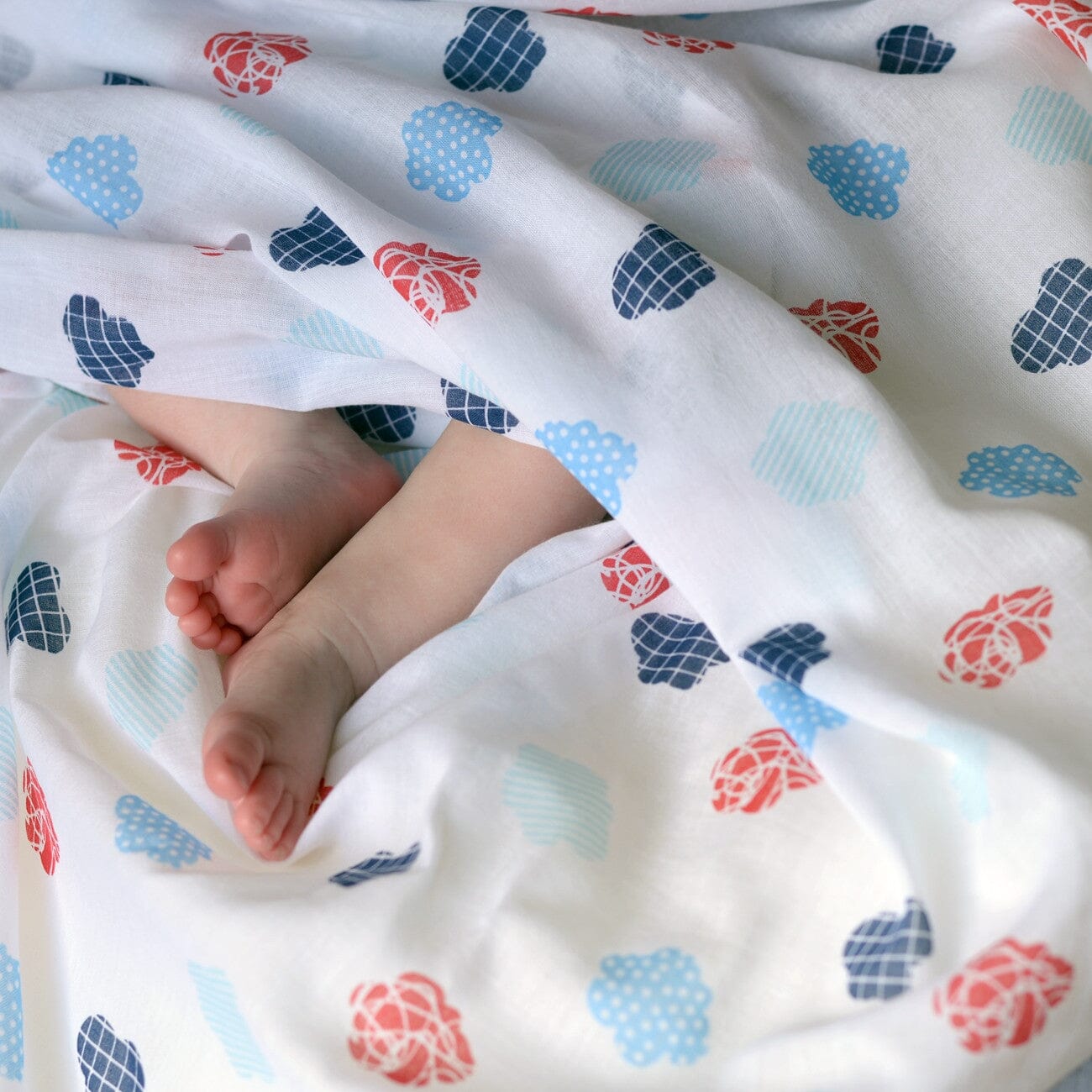 Musselina swaddle steam train 120 cm Muslin Piccalilly
