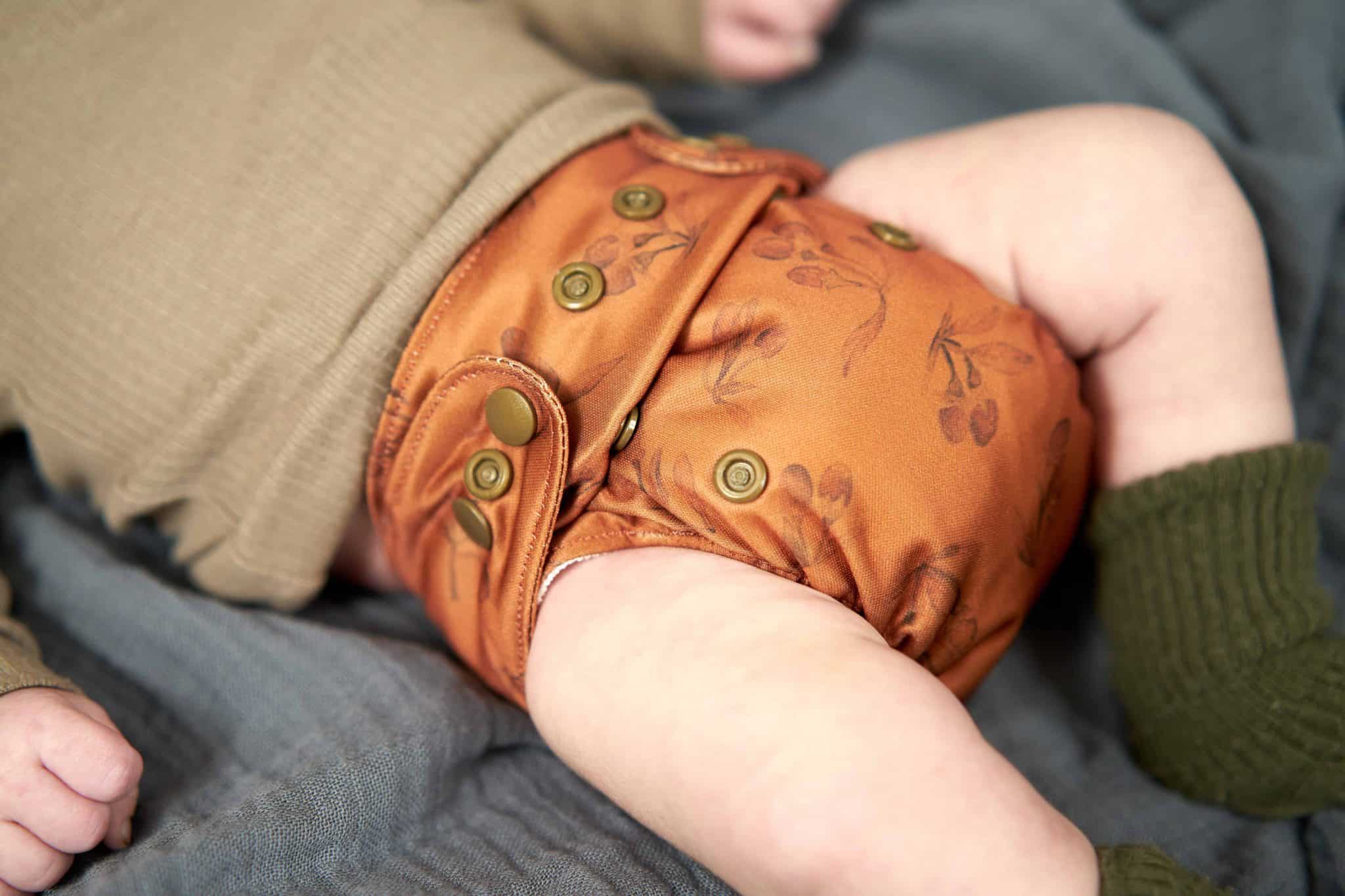 Natural newborn goji Elskbar Diaper Elskbar