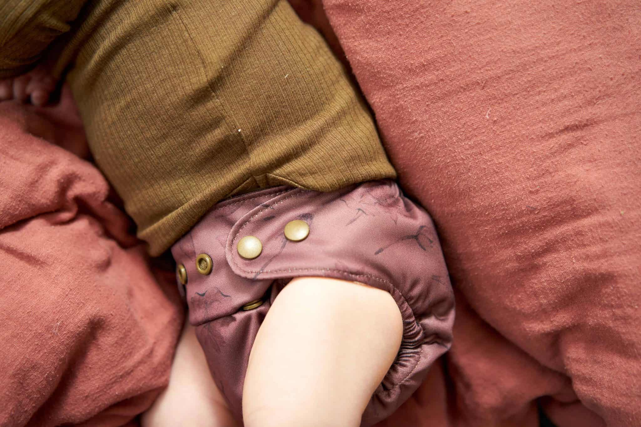 Natural newborn lotus Elskbar Diaper Elskbar