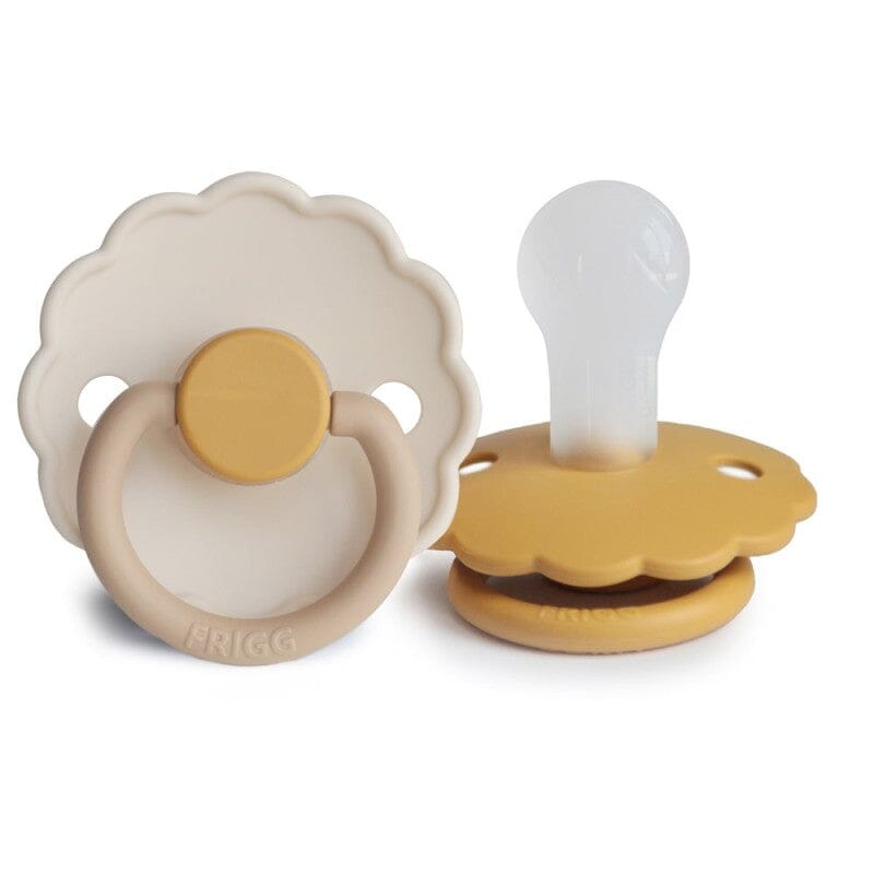 2 chupetas daisy chamomile/honey gold SILICONE Frigg FRIGG