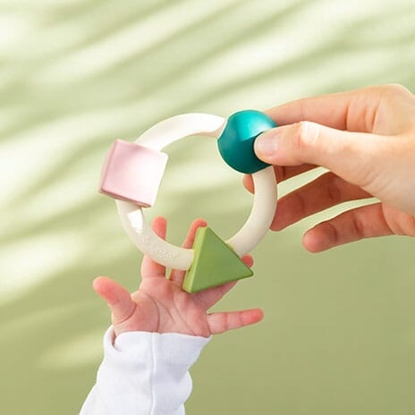 Anel de dentição Bauhaus soft colors Toys Oli&Carol