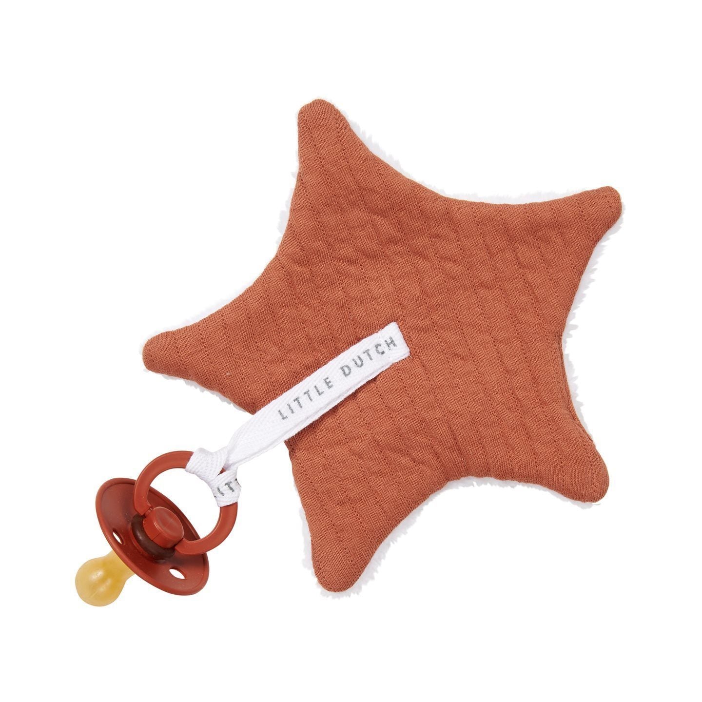 Pacifier holder rust Little Dutch Bib Little Dutch