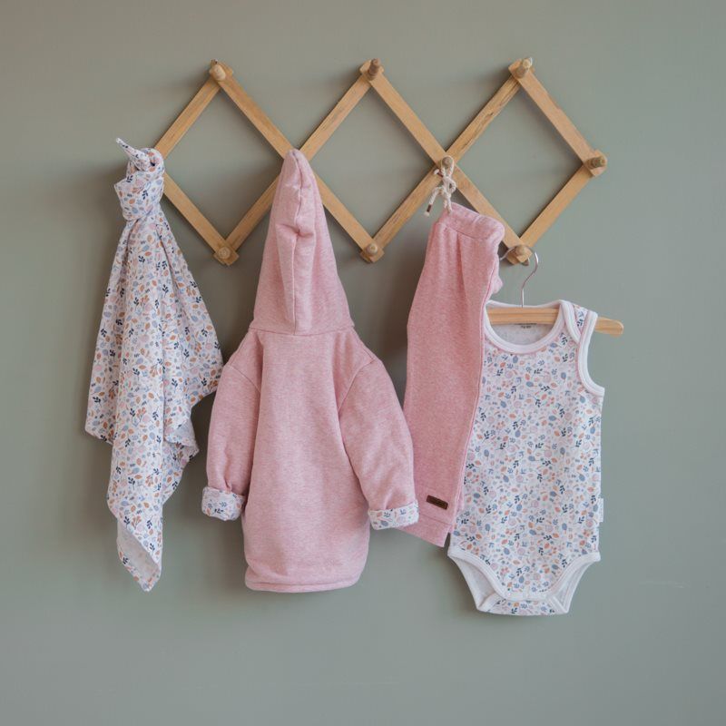 Baby pants pink melange Little Dutch Bottoms Little Dutch