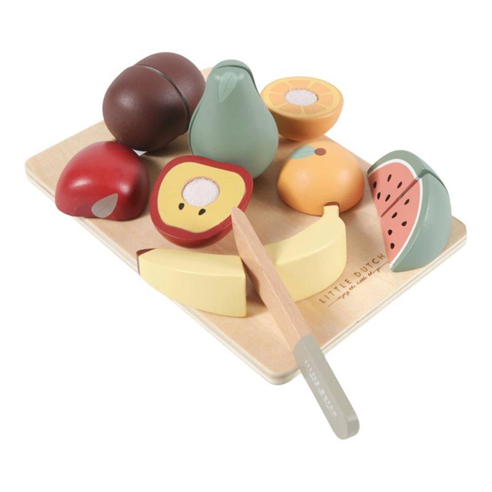 Wooden cutting fruits Little Dutch Toys Little Dutch