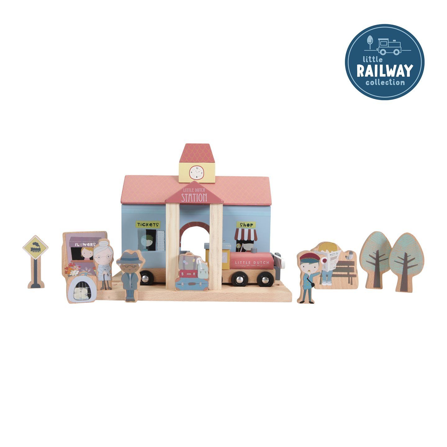 Station (railway extension) Little Dutch Toys Little Dutch