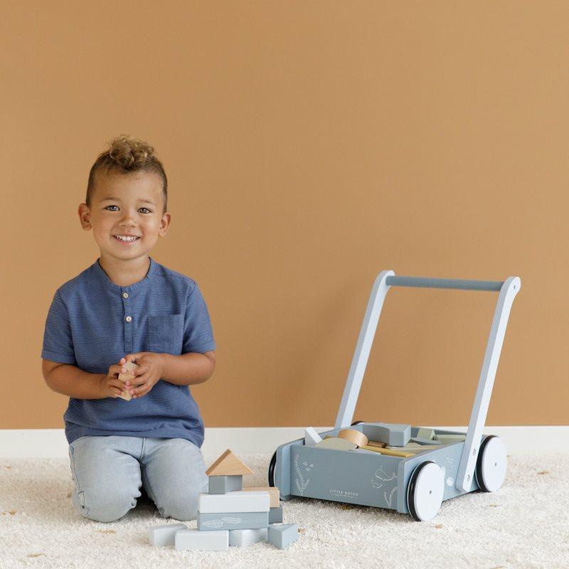 Baby walker and blocks ocean Little Dutch Toys Little Dutch