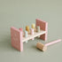 Hammer bench olive wild flowers Little Dutch Toys Little Dutch