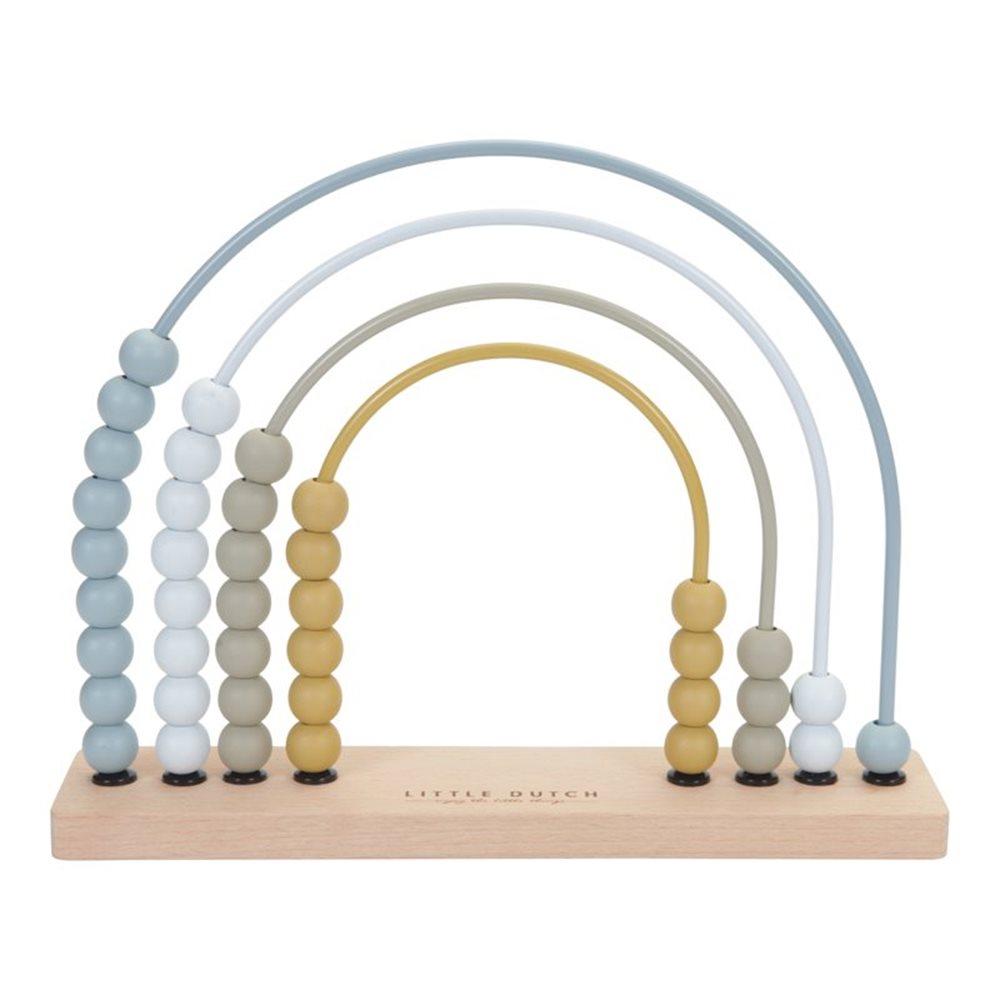 Rainbow abacus blue Little Dutch Toys Little Dutch