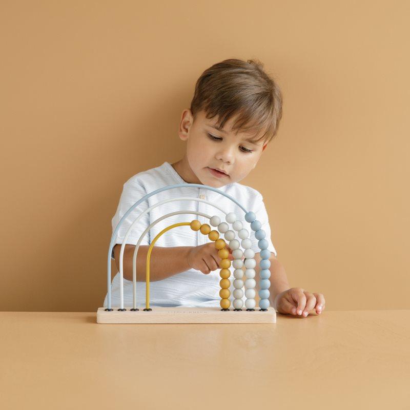 Rainbow abacus blue Little Dutch Toys Little Dutch