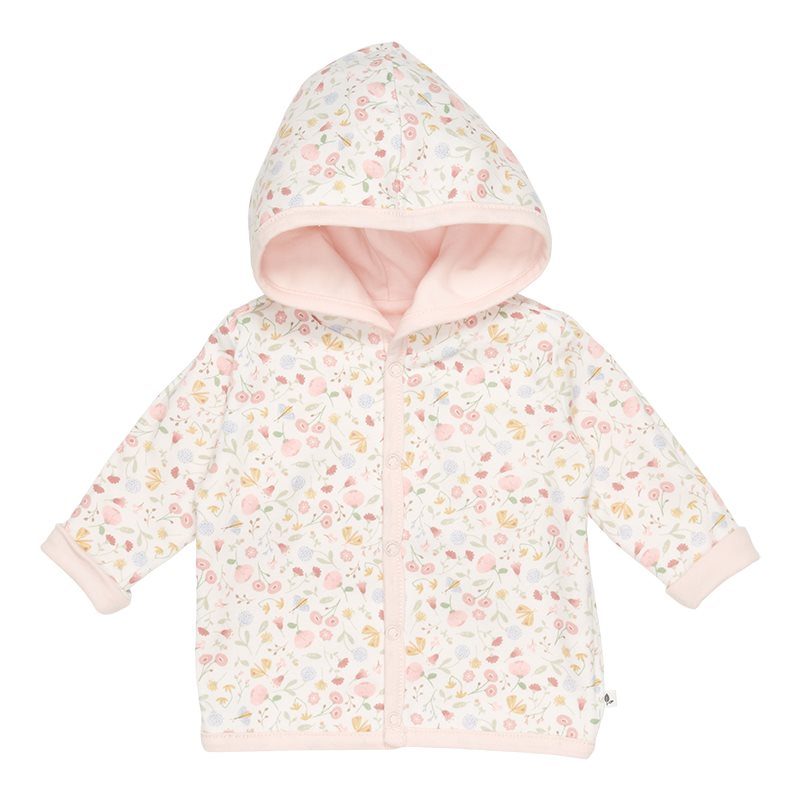 Casaco reversível flowers & butterflies Jackets Little Dutch
