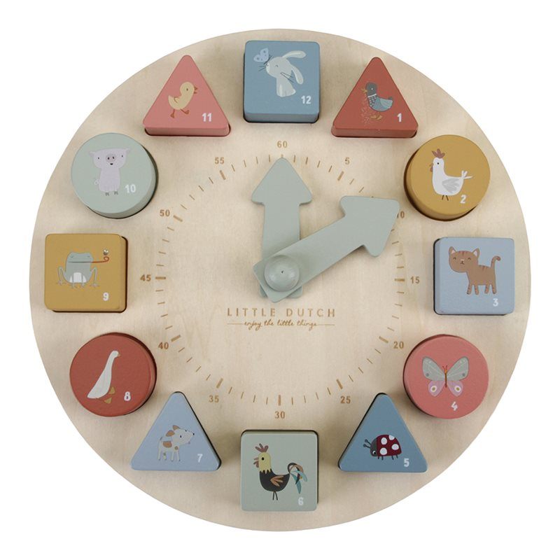 Puzzle clock Little Dutch Toys Little Dutch
