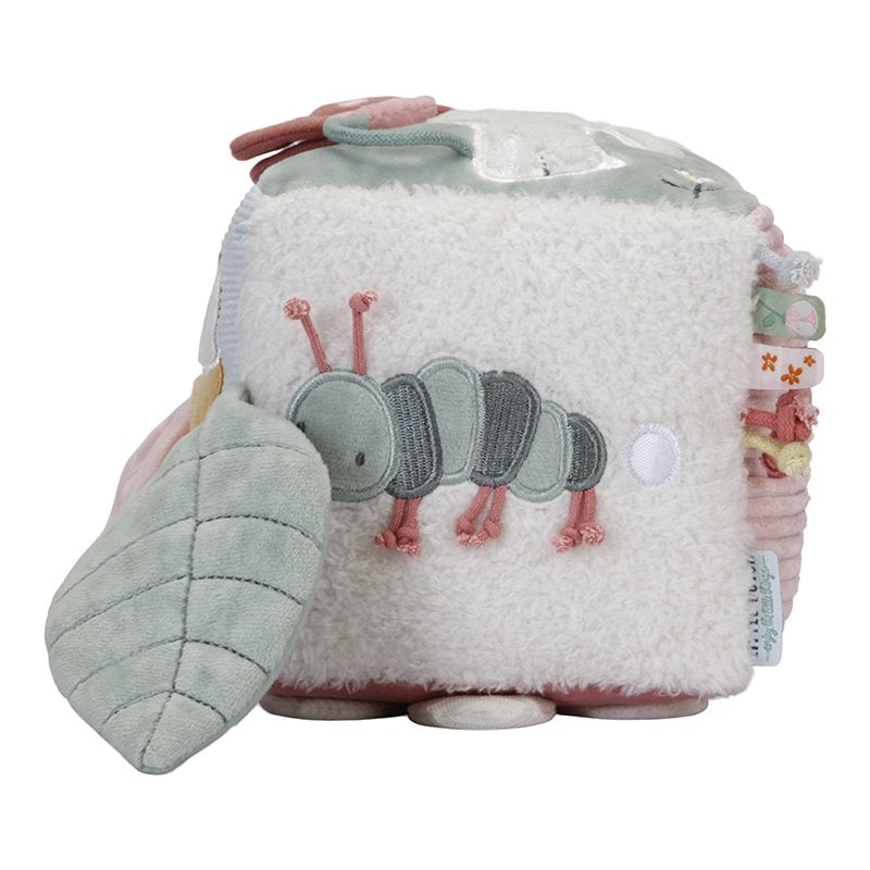 Soft activity cube flowers & butterflies Little Dutch Toys Little Dutch