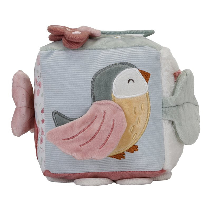 Soft activity cube flowers & butterflies Little Dutch Toys Little Dutch