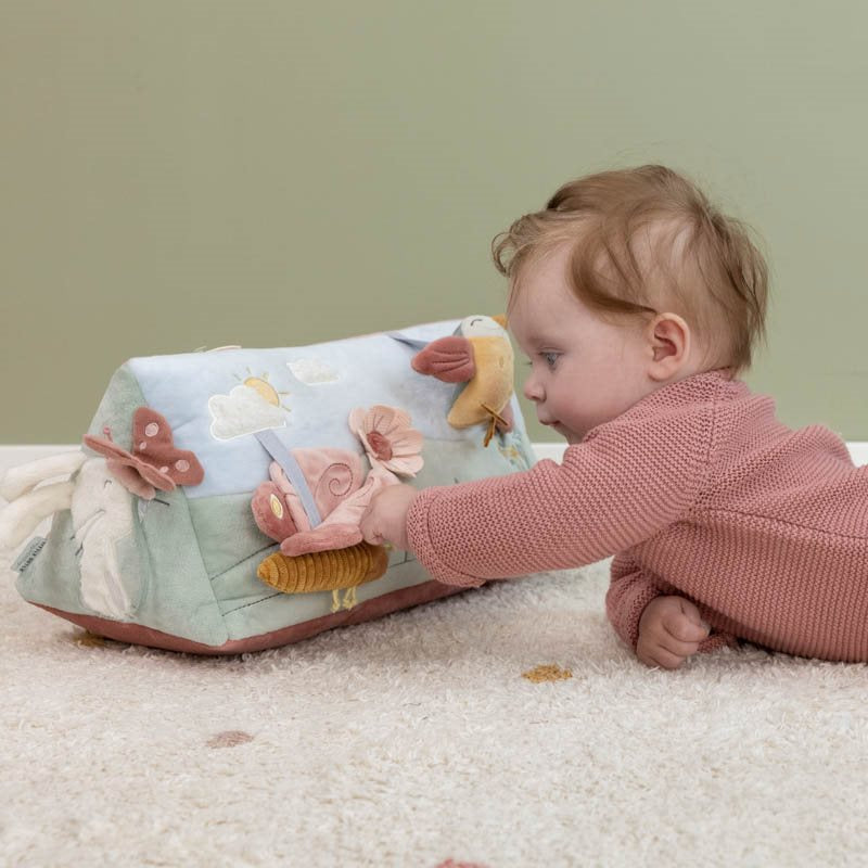 Triângulo de atividades flowers & butterflies Toys Little Dutch