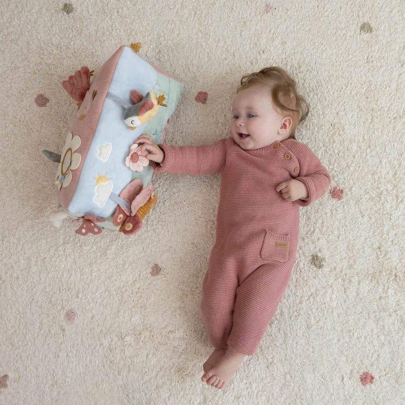 Triângulo de atividades flowers & butterflies Toys Little Dutch