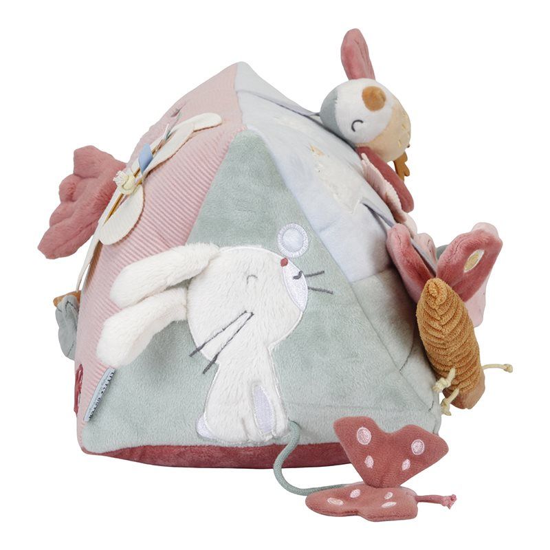 Triângulo de atividades flowers & butterflies Toys Little Dutch