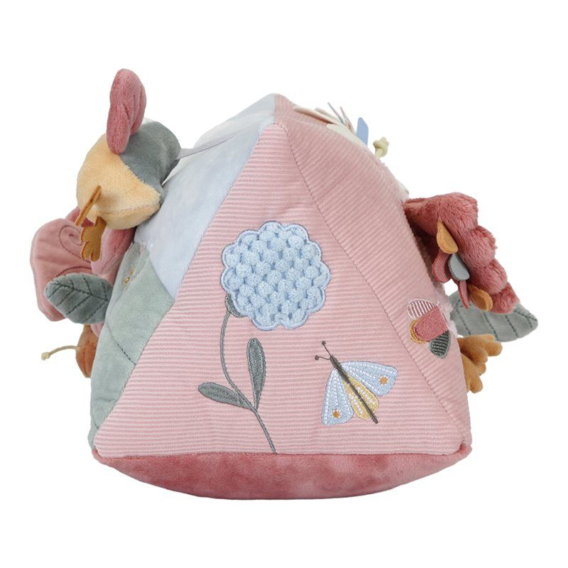 Triângulo de atividades flowers & butterflies Toys Little Dutch