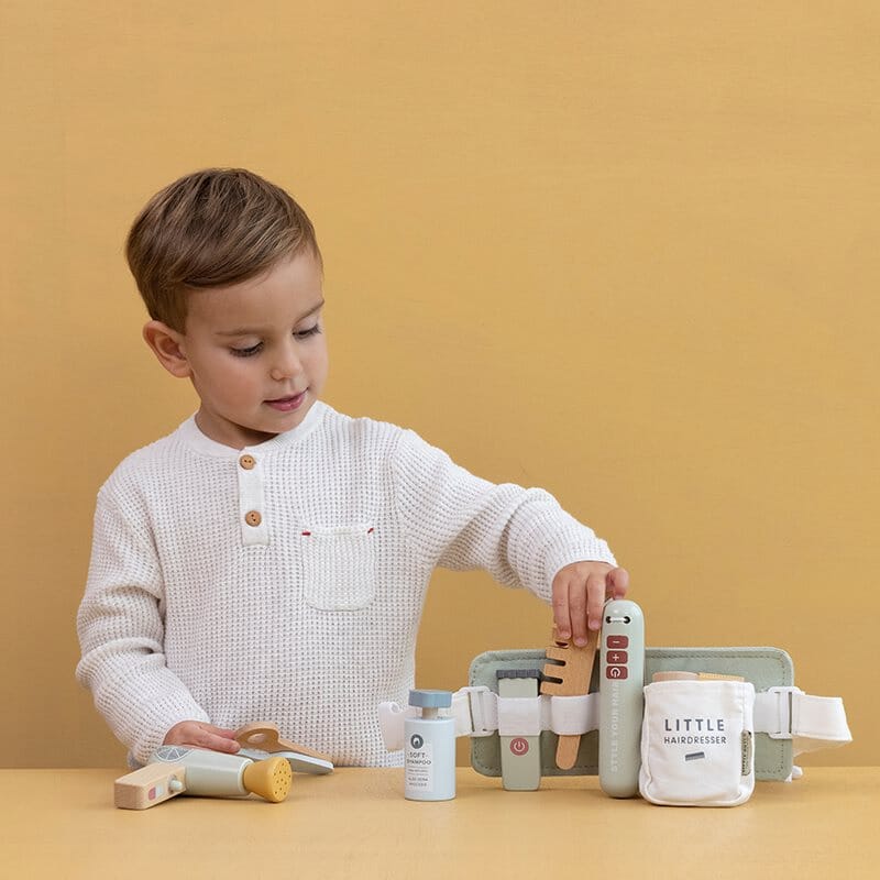 Conjunto de cabeleireiro wooden toys Little Dutch