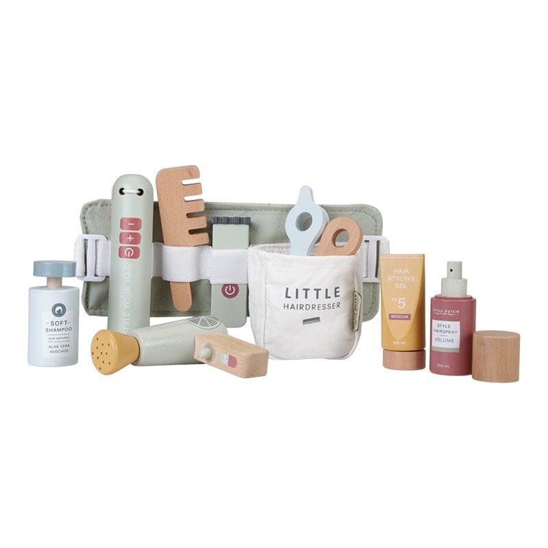 Conjunto de cabeleireiro wooden toys Little Dutch