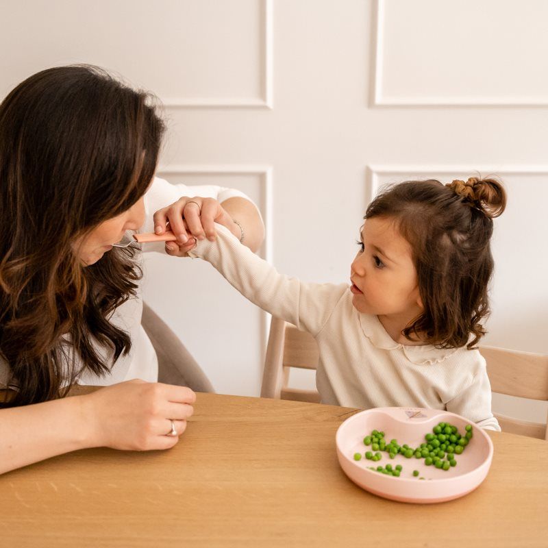Prato de aprendizagem flowers and butterflies Dinnerware Little Dutch